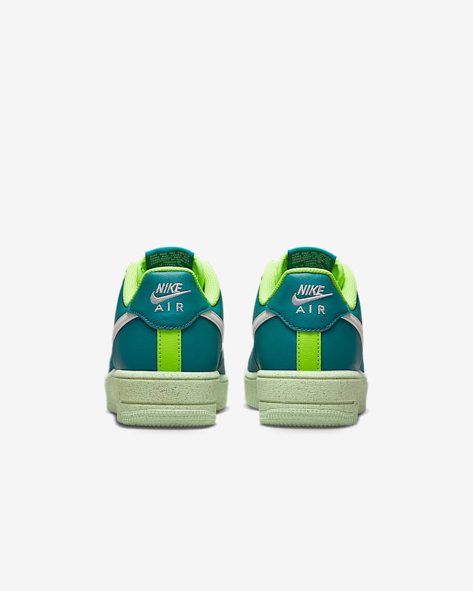 Neon green shoes nike air force 1 deals